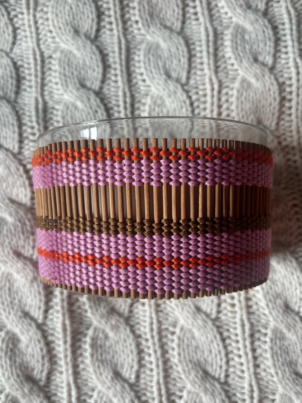 Anthropologie Sunkissed Linen candle